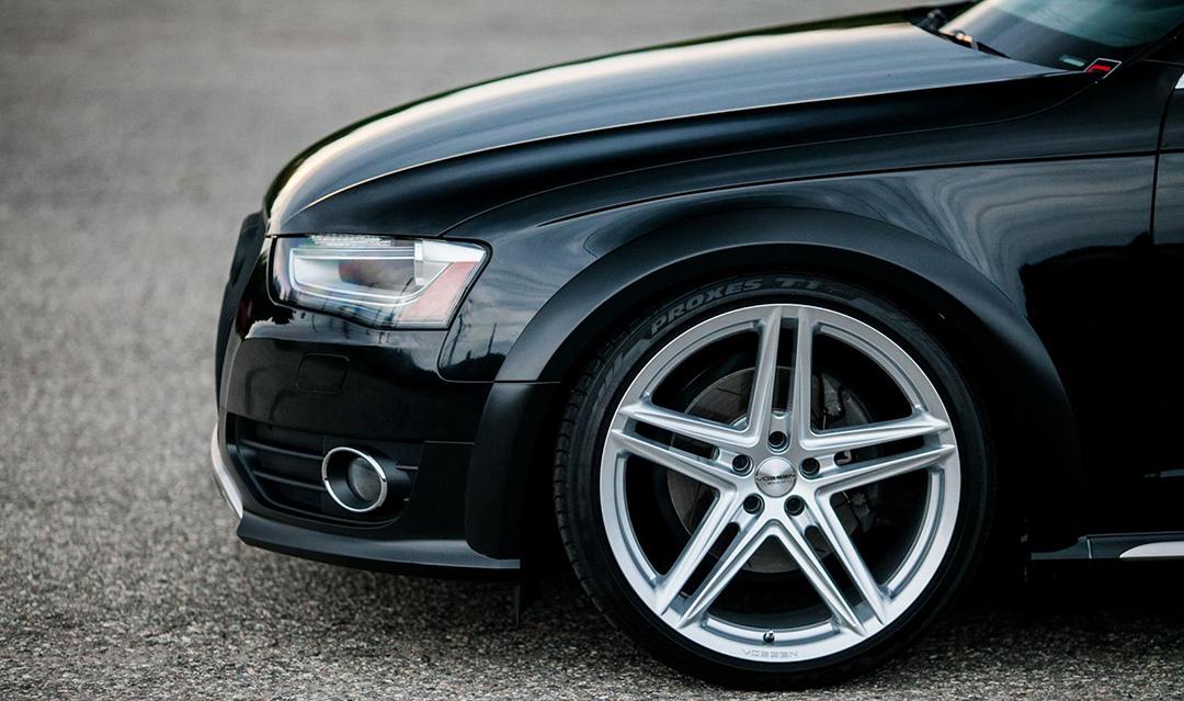 Vossen Vfs Wheels In Gloss Graphite For Audi X Mm